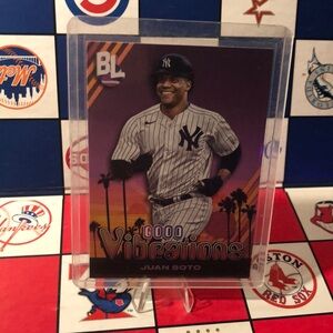 Juan Soto baseball card